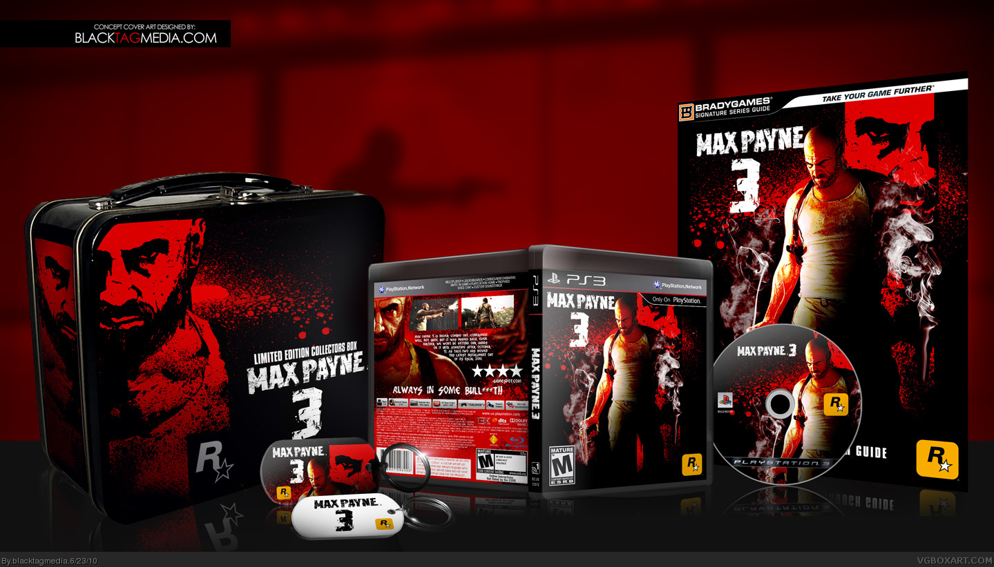 Max Payne 3: Limited Edition box cover