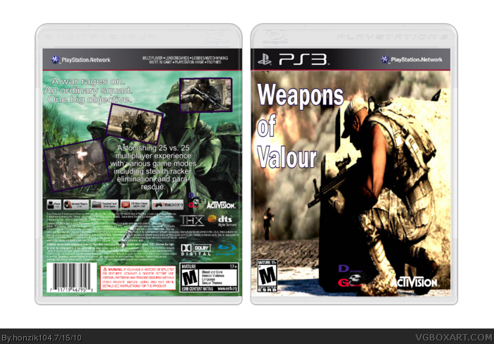 Weapons of Valour box art cover