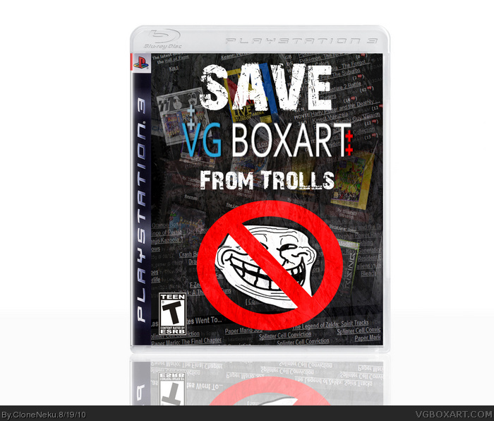 Save VGBoxart from Trolls box art cover