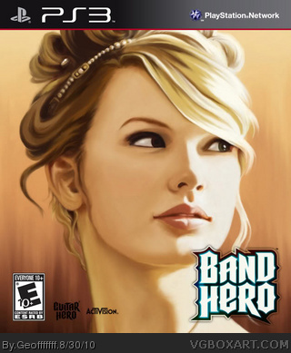 Band Hero box cover