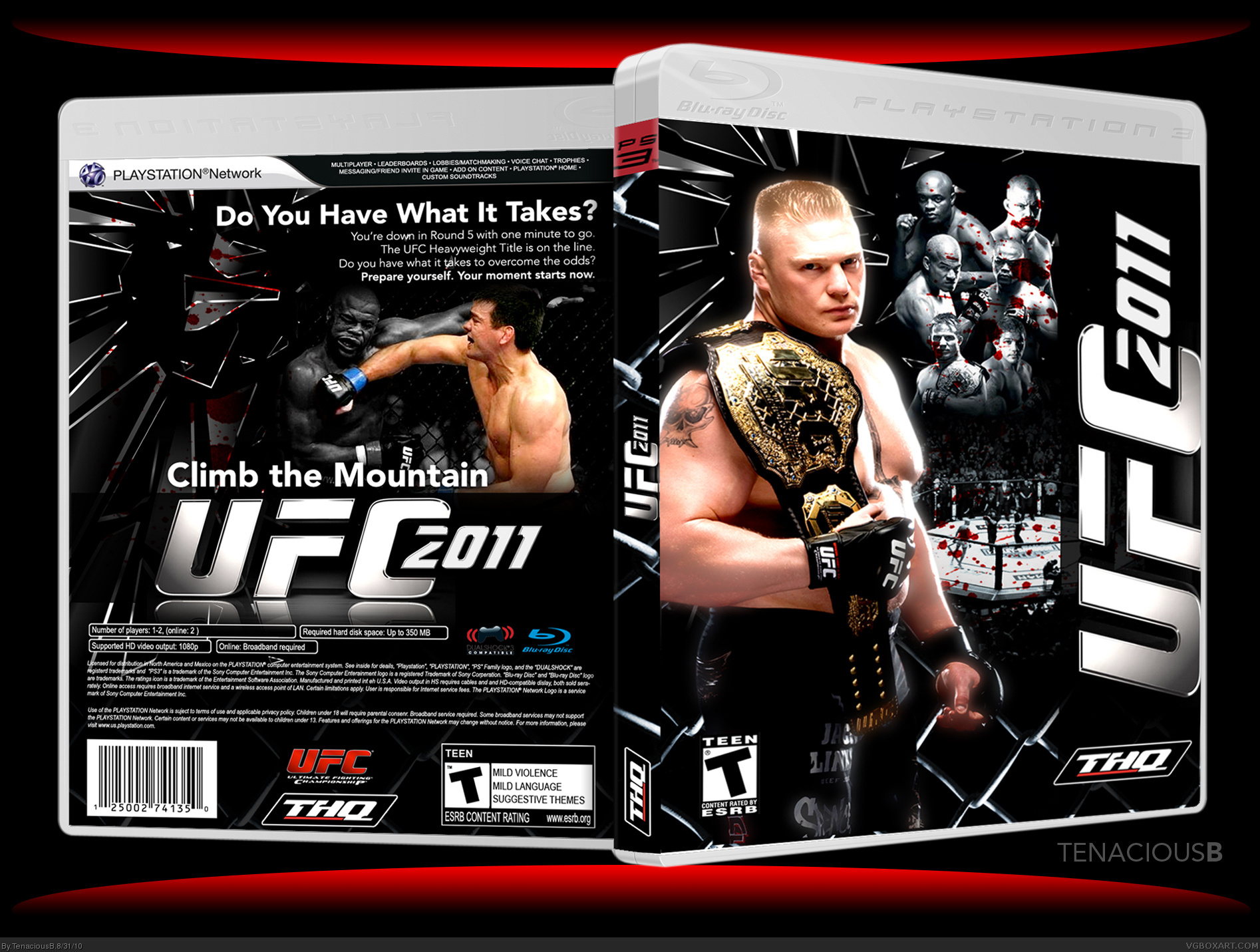 UFC 2011 box cover