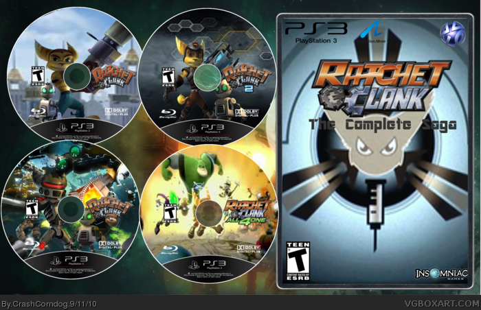 Ratchet & Clank: The Complete Saga box art cover