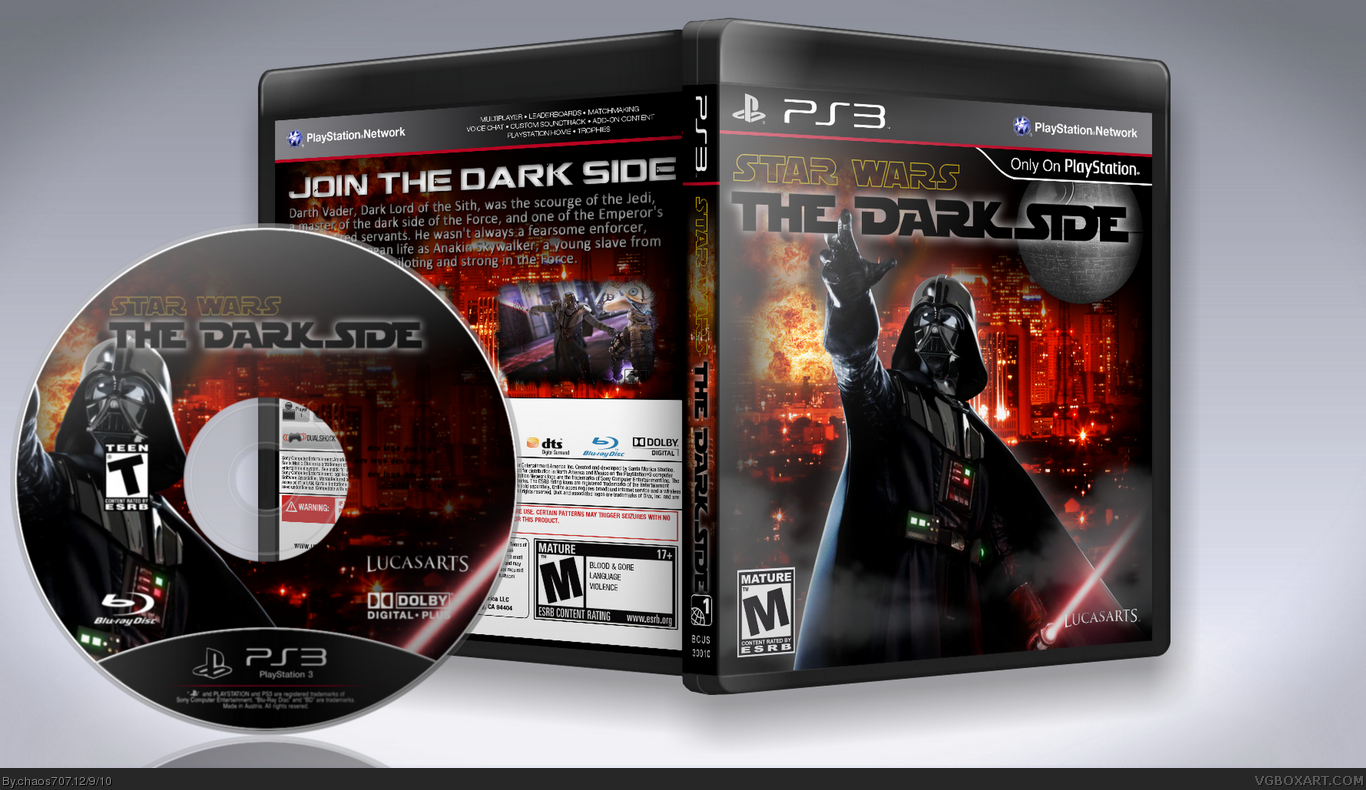 Star Wars The Dark Side box cover