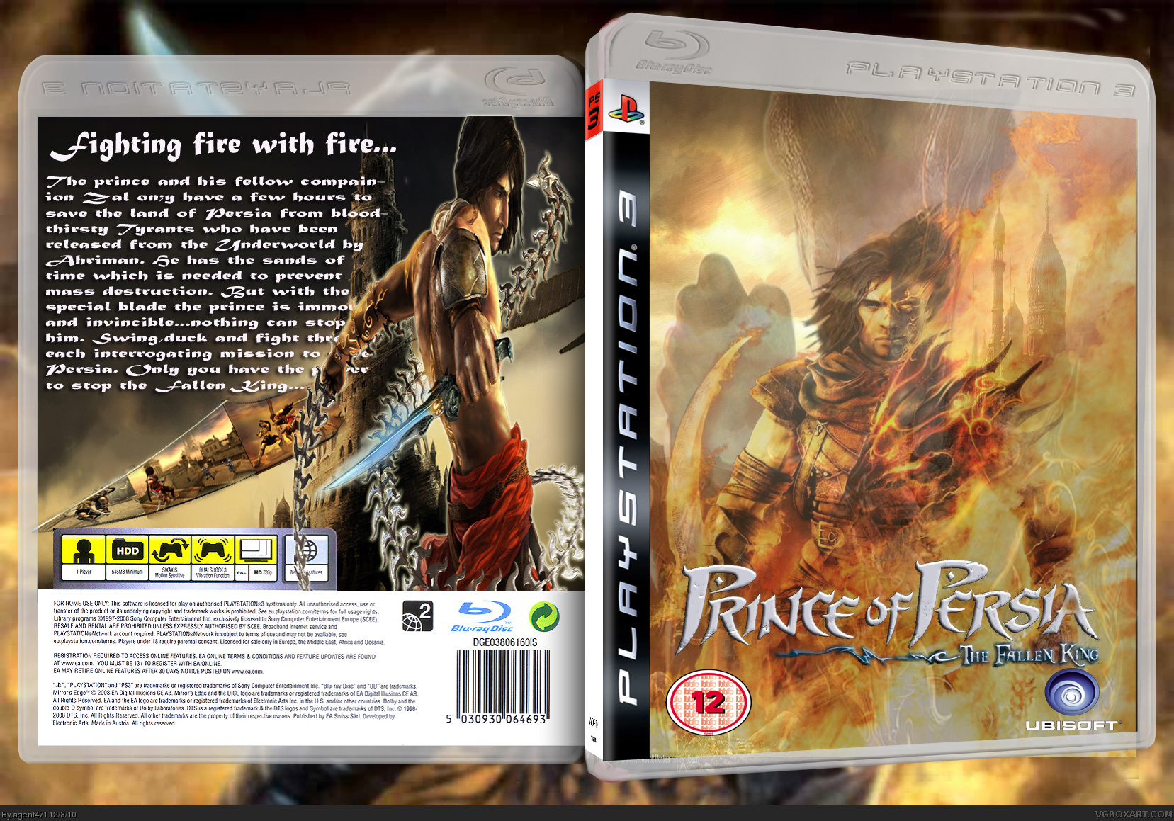 Prince of Persia: The Fallen King box cover