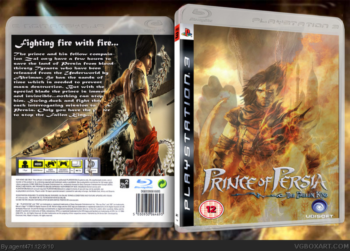 Prince of Persia: The Fallen King box art cover