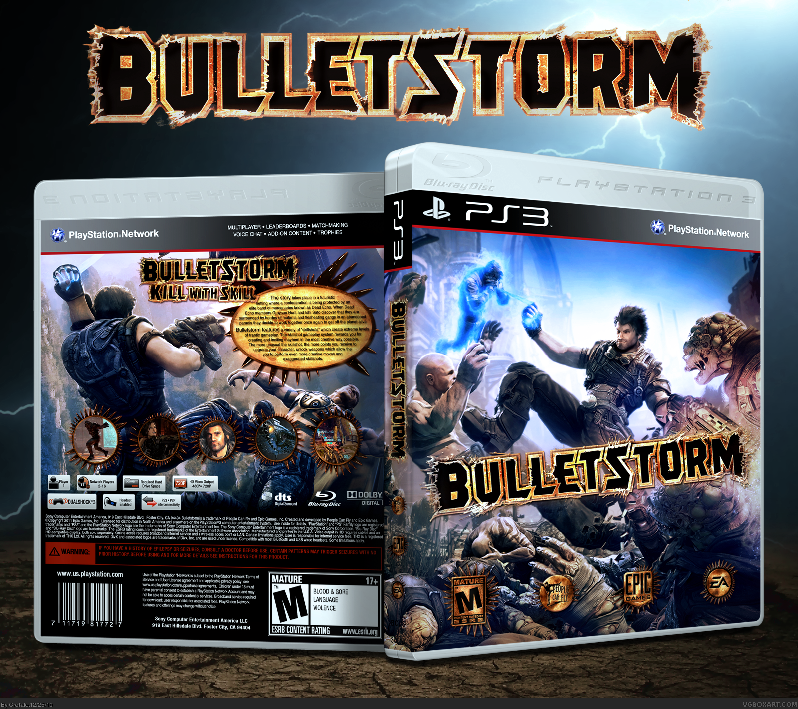 Bulletstorm box cover