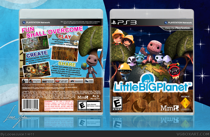 LittleBigPlanet box art cover