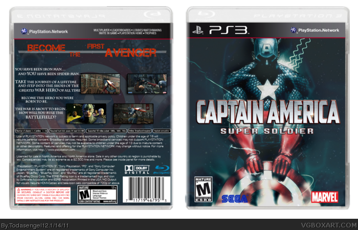 Captain America: Super Soldier box art cover