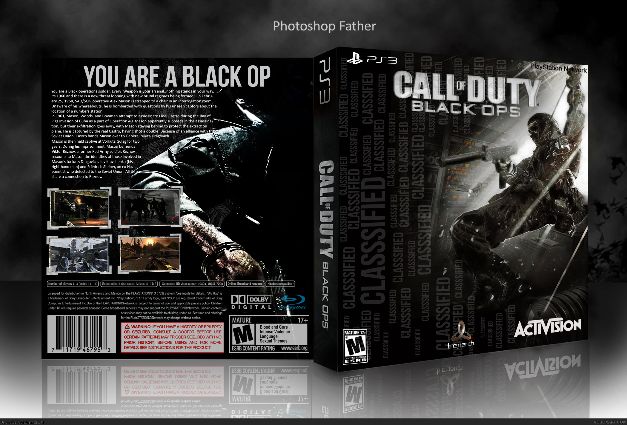 Call Of Duty Black Ops box cover
