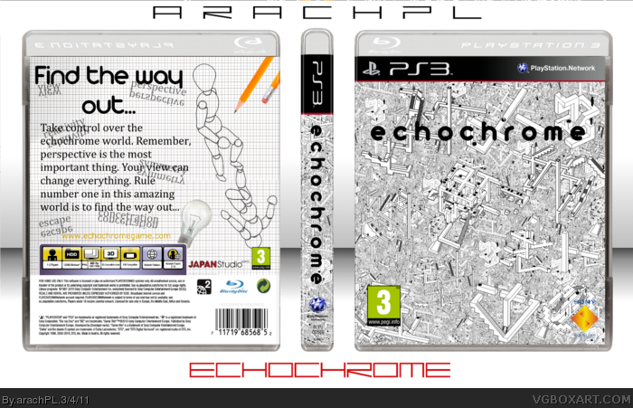 Echochrome box art cover
