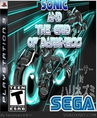 Sonic And The Grid Of Darkness box cover