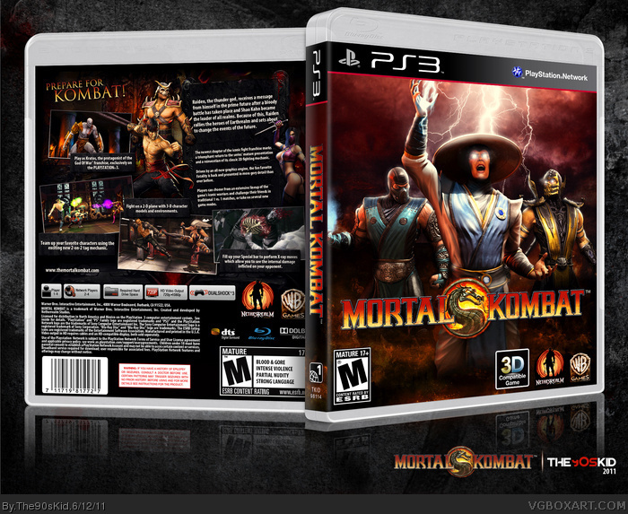 Mortal Kombat (2011) box art cover