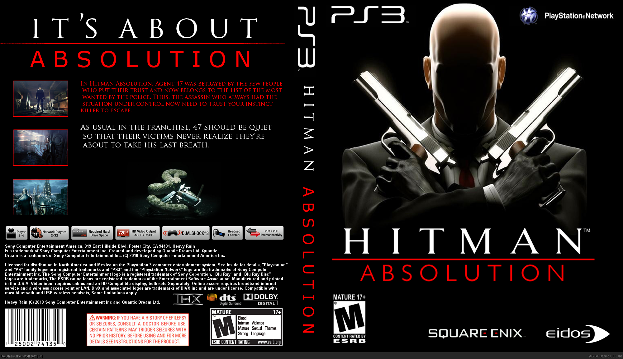 Hitman Absolution Box Cover Comments