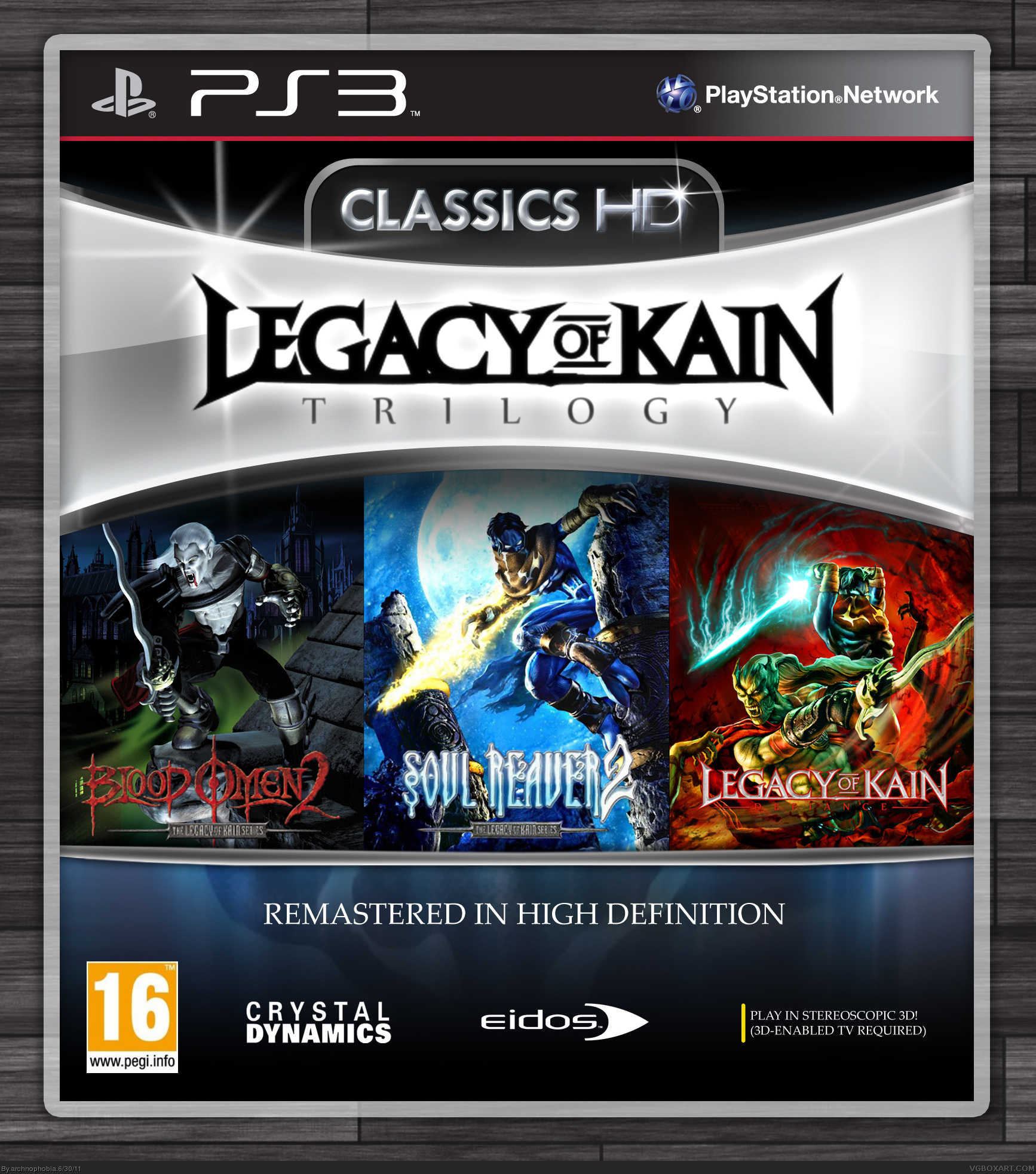 Legacy Of Kain Trilogy (Classics HD) box cover
