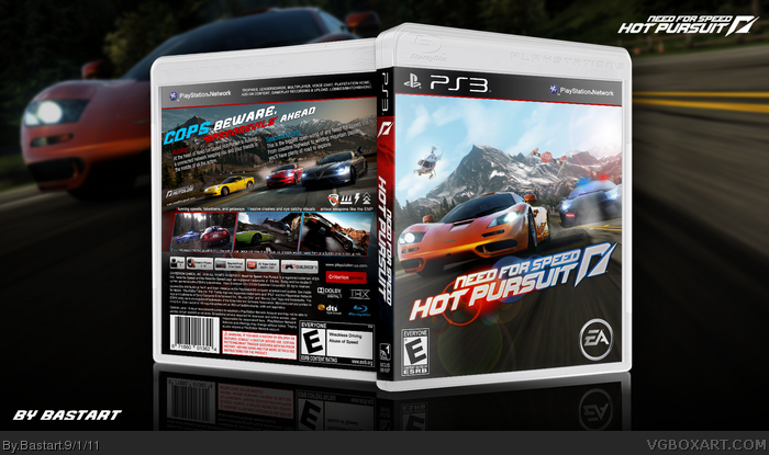 Need for Speed Hot Pursuit box art cover