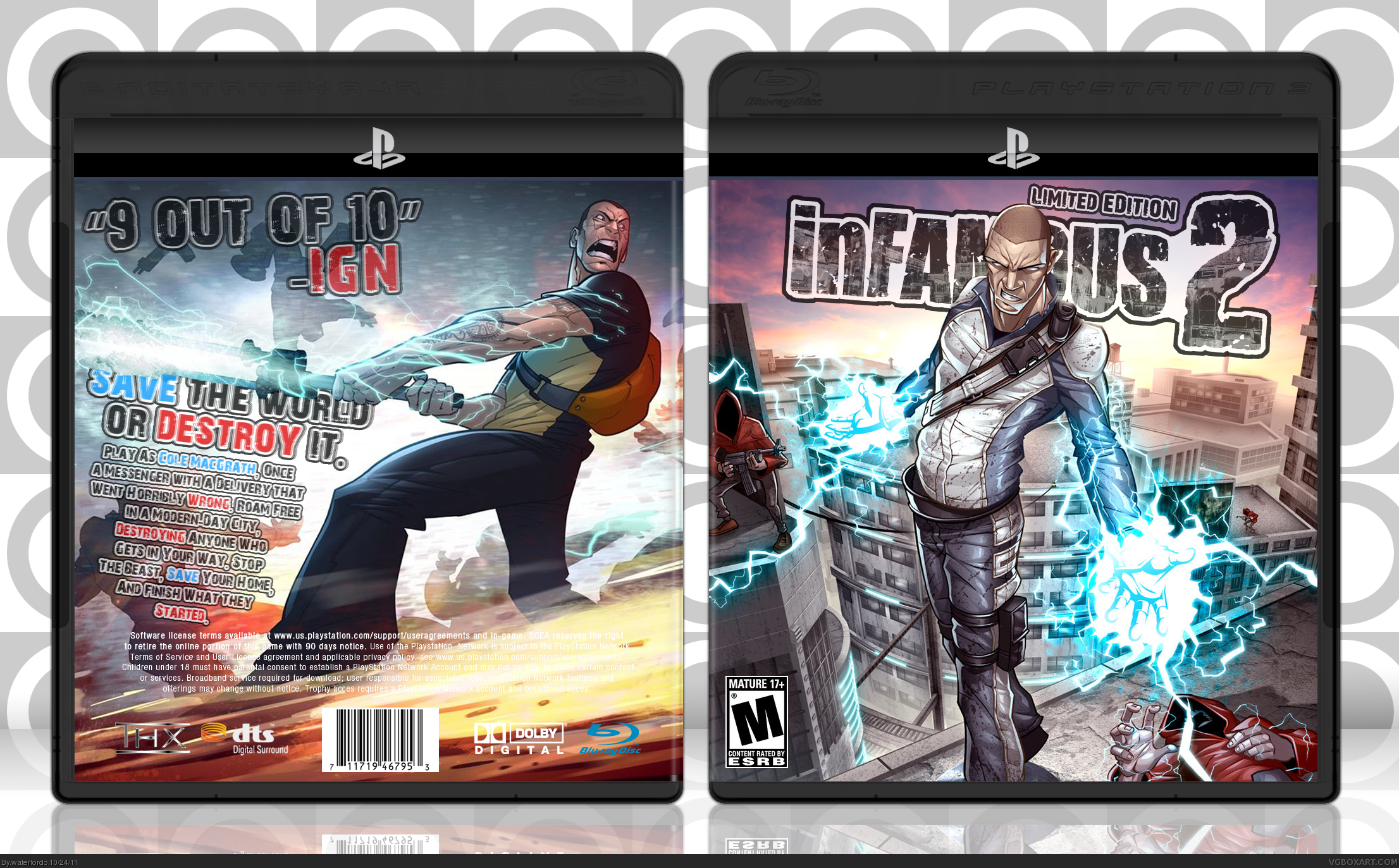inFAMOUS 2: Limited Edition box cover
