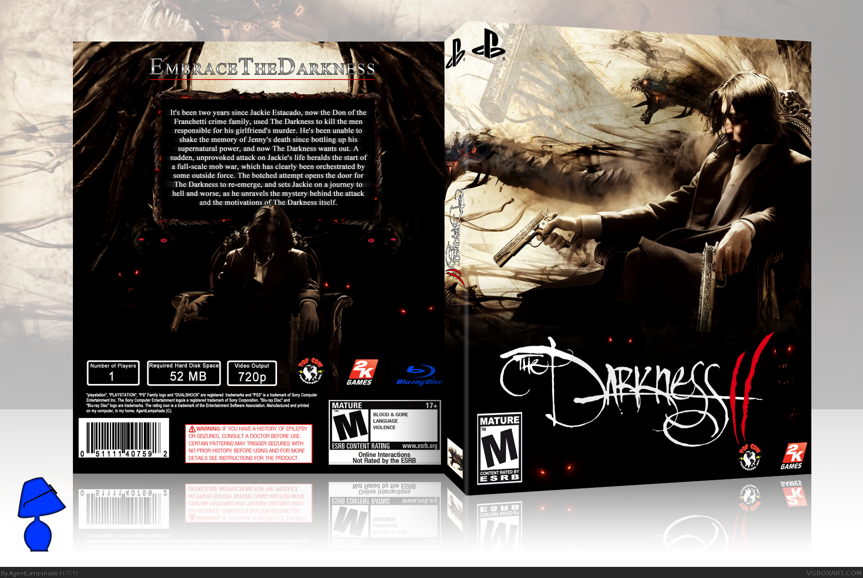 The Darkness II box cover