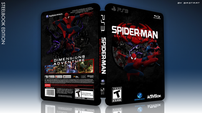 Spider-Man: SD (steelbook edition) box art cover