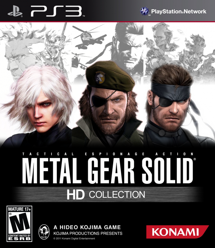 Metal Gear Solid HD Collection box art cover