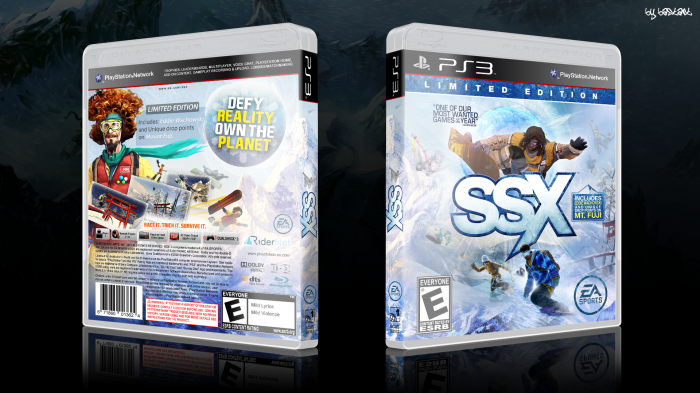 SSX Limited Edition box art cover