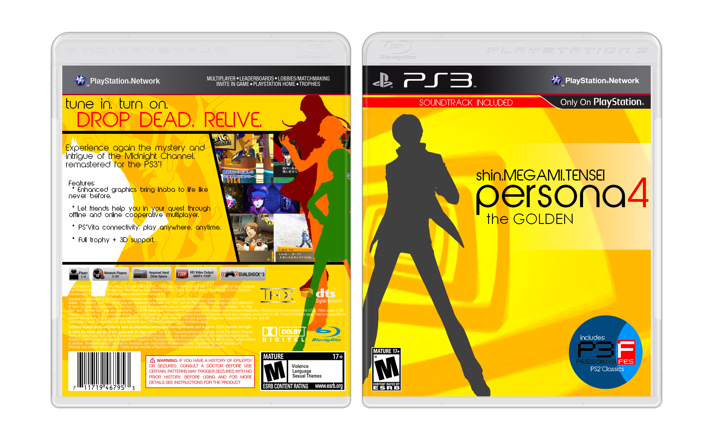 Persona 4: The Golden box cover