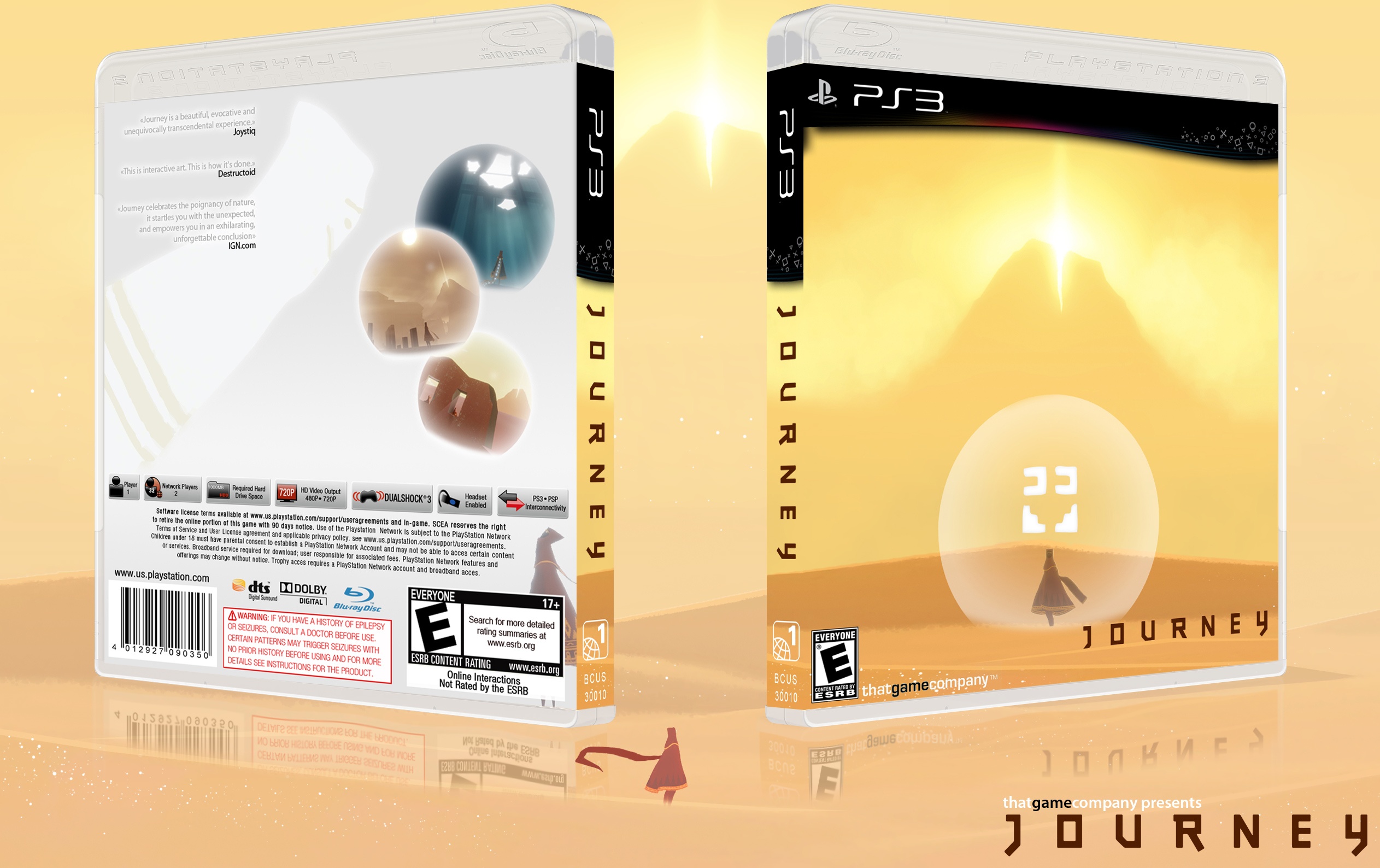 Journey box cover