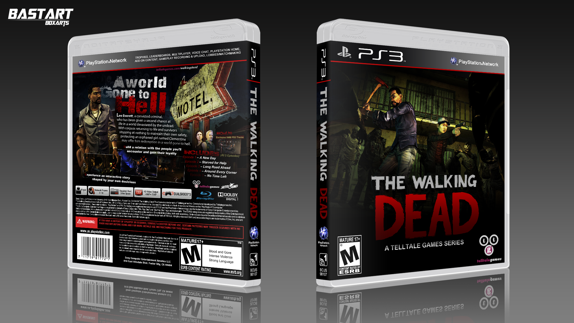 The Walking Dead: The Game box cover