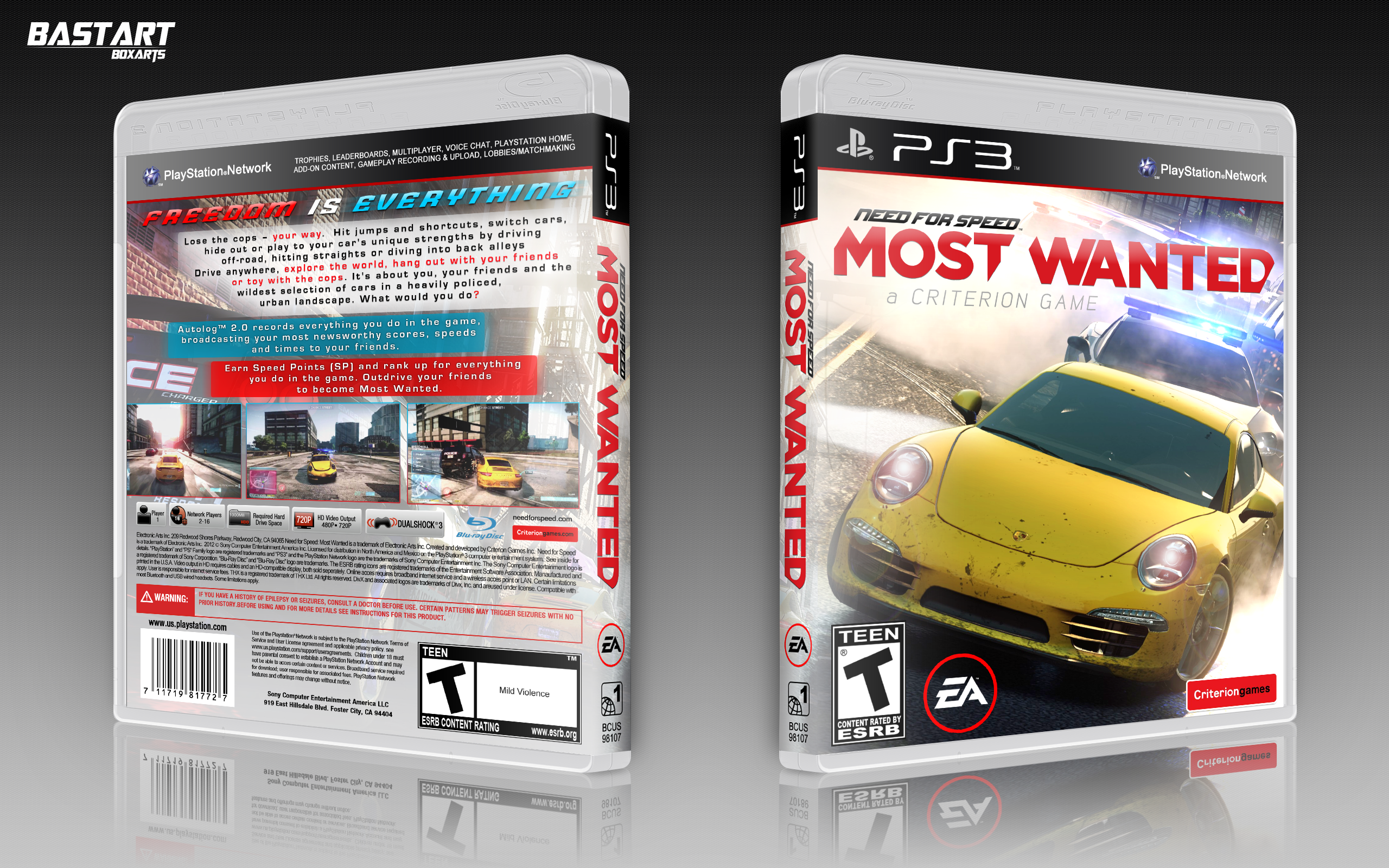Need For Speed: Most Wanted box cover
