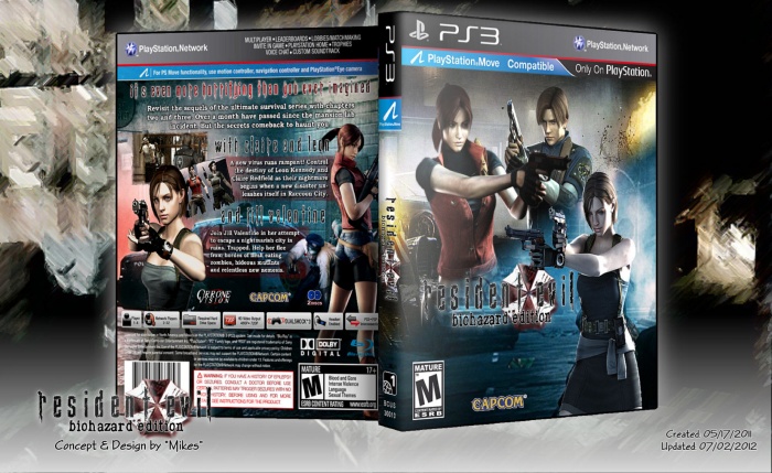Resident Evil: Biohazard Edition box art cover