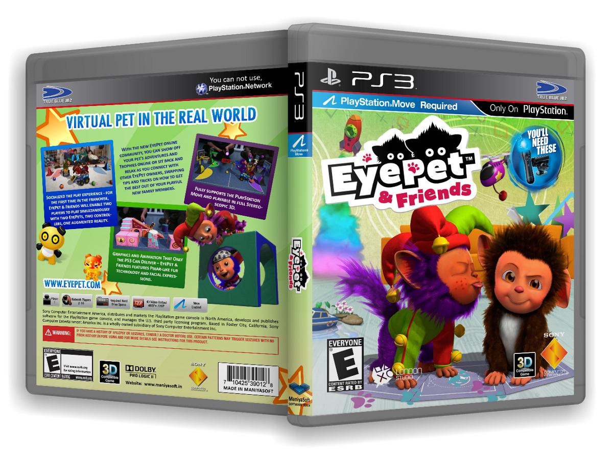 EyePet & Friends box cover