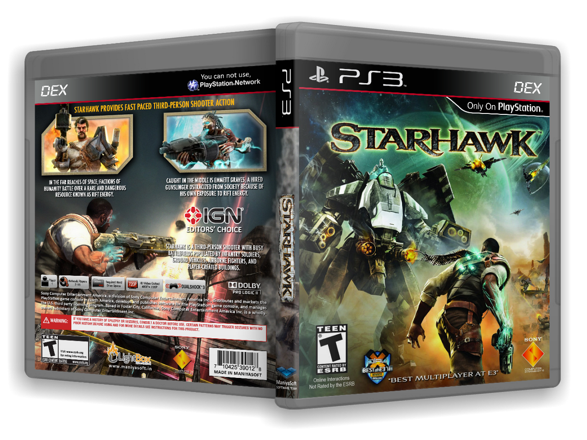 Starhawk box cover