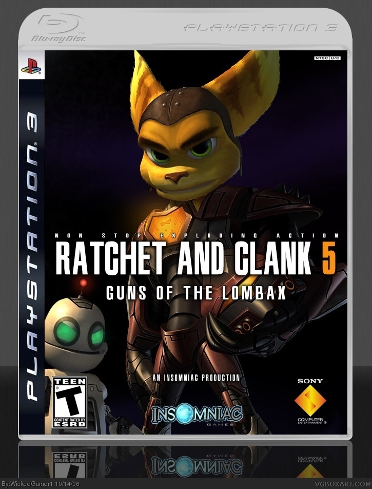 Ratchet & Clank 5 box cover
