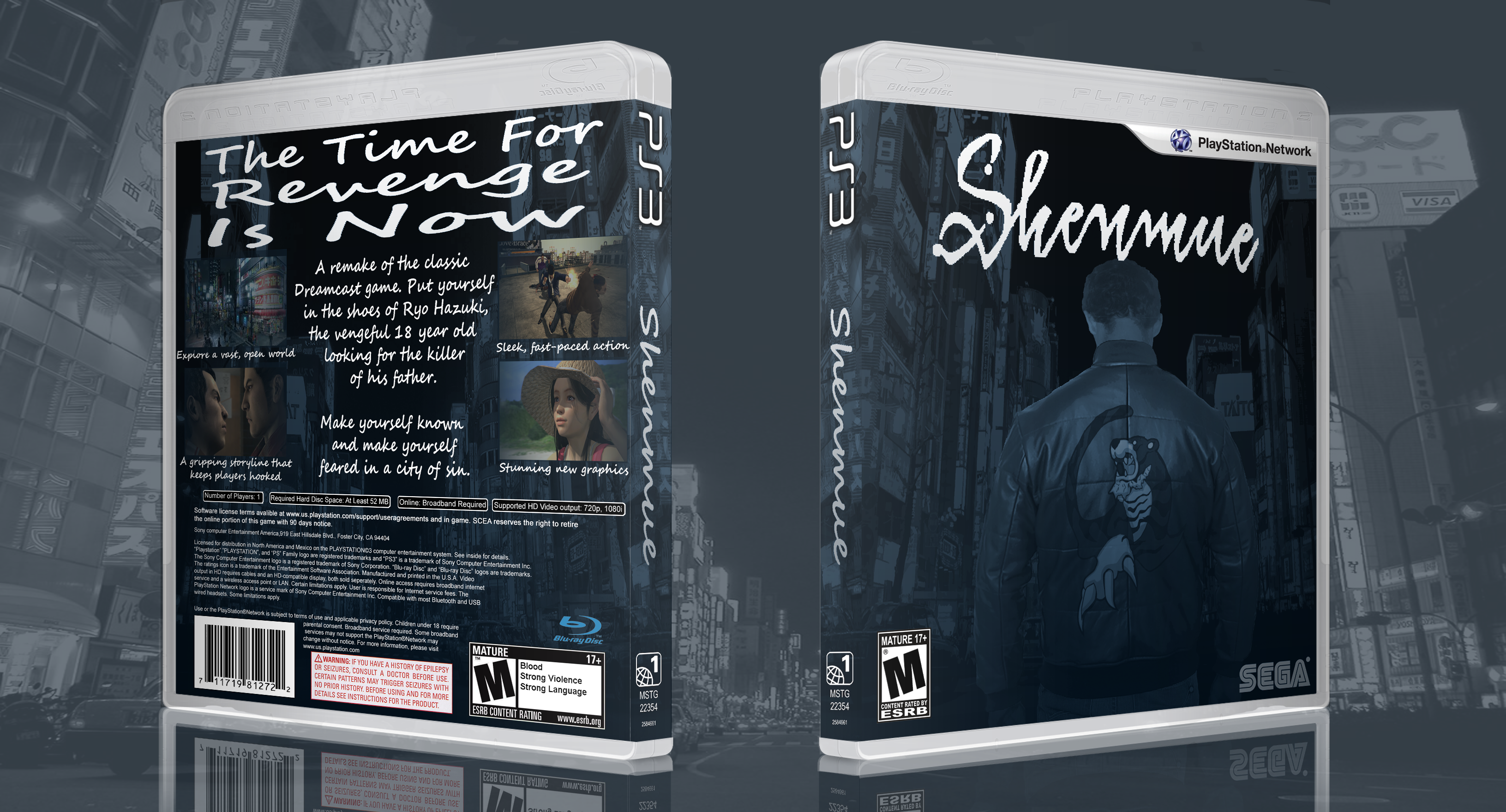 Shenmue HD box cover