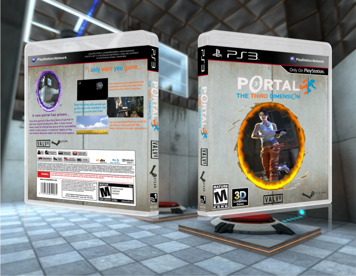 Portal 3: The Third Dimension box art cover