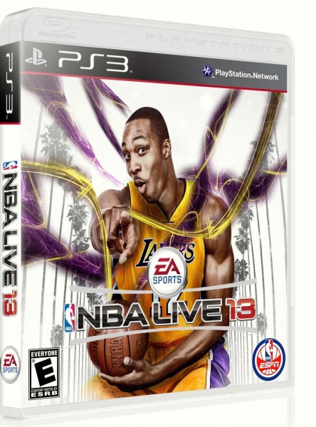 NBA Live 2013 box art cover
