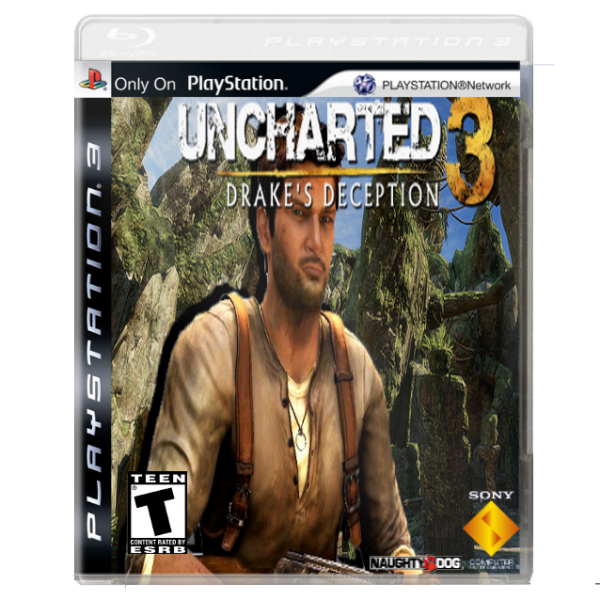 Uncharted 3: Drake's Deception PlayStation 3 Box Art Cover ...
