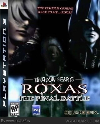 Kingdom Hearts: Roxa's Final Battle box cover