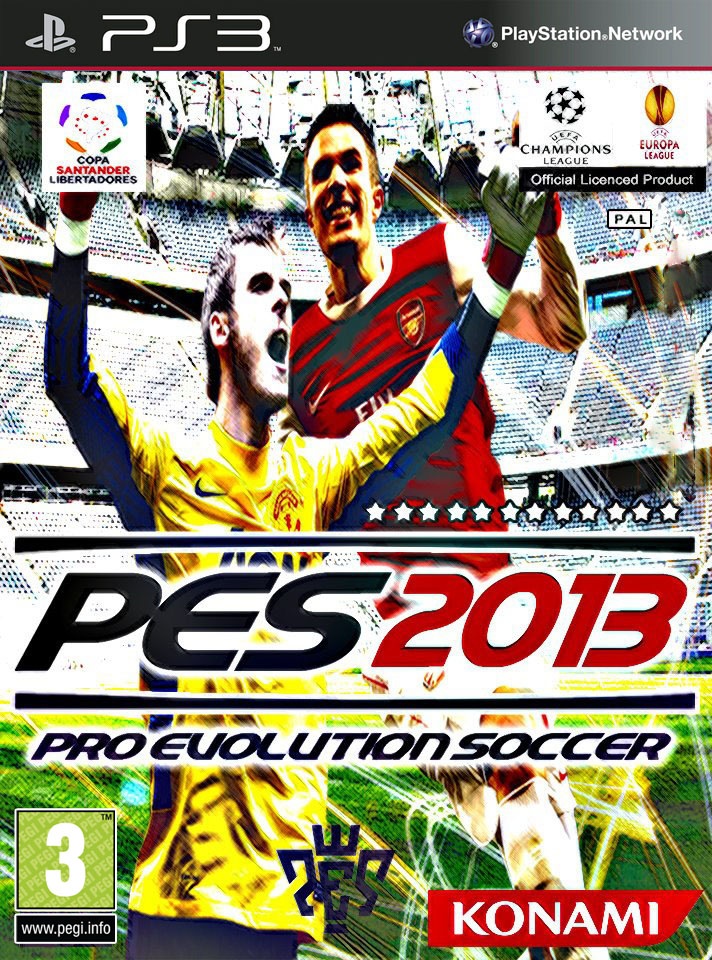 PES 2013 box cover