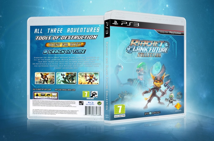 Ratchet and Clank Future Collection box art cover
