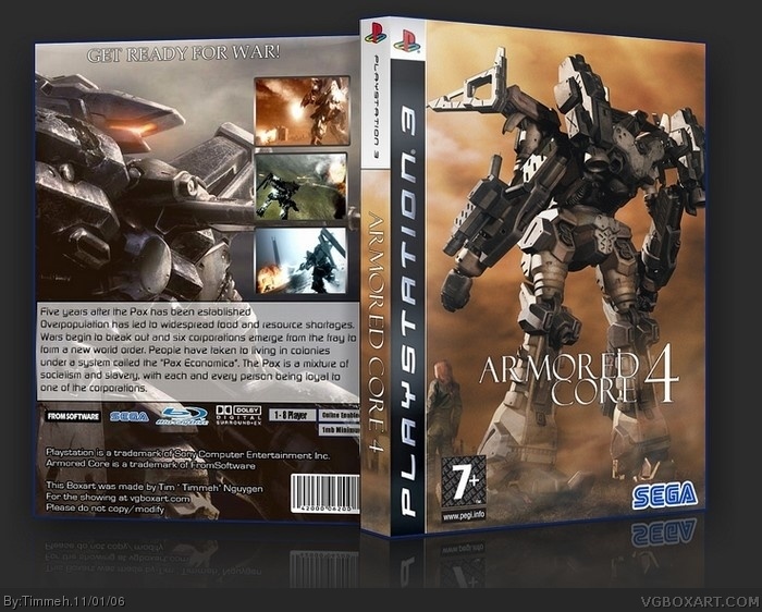 armored core 4 ps3