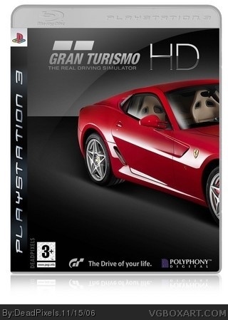Gran Turismo HD box art cover
