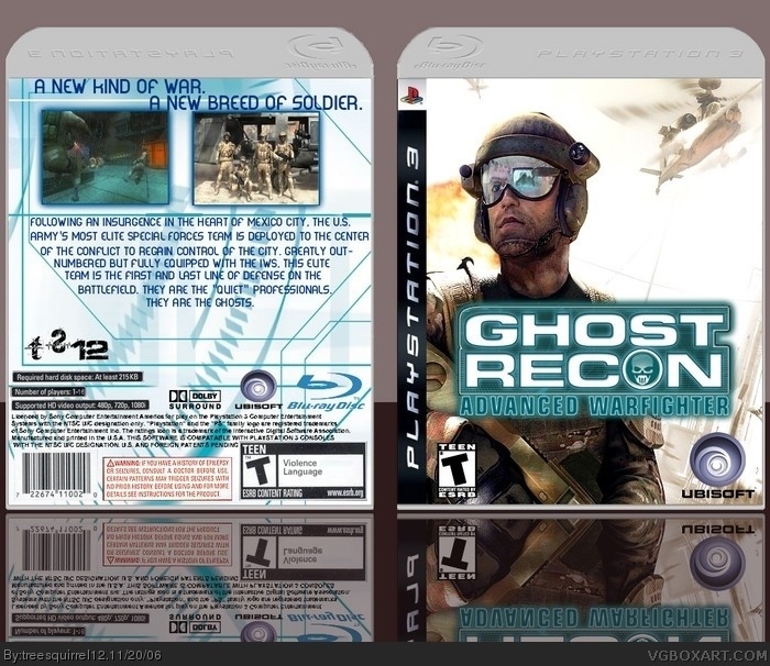 Tom Clancy's Ghost Recon: Advanced Warfighter box art cover