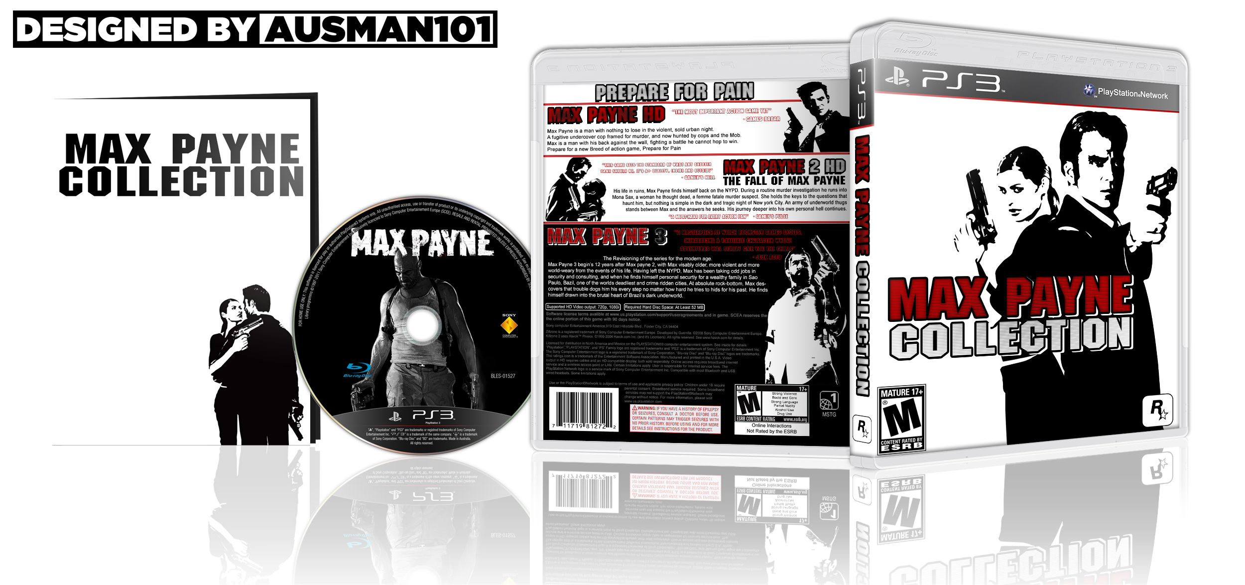 Max Payne collection box cover