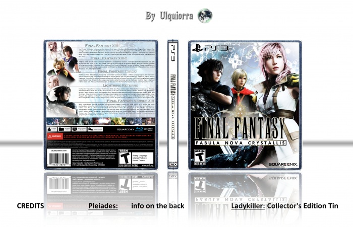 Final Fantasy: Fabula Nova Crystallis box art cover