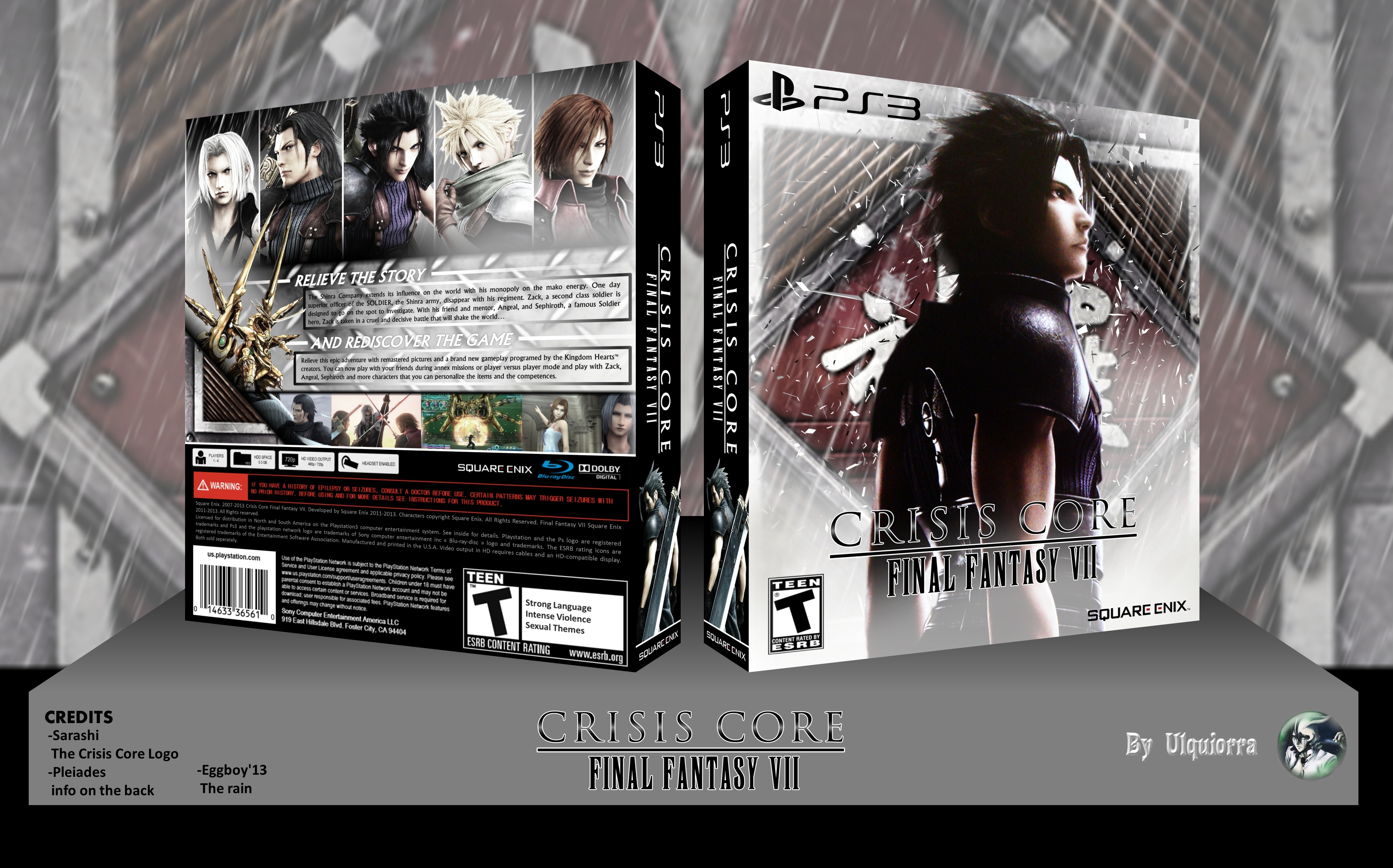 Crisis Core [Final Fantasy VII] box cover