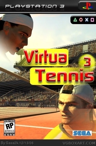 Virtua Tennis 3 box cover