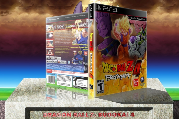 Dragon Ball Z: Budokai 4 box art cover