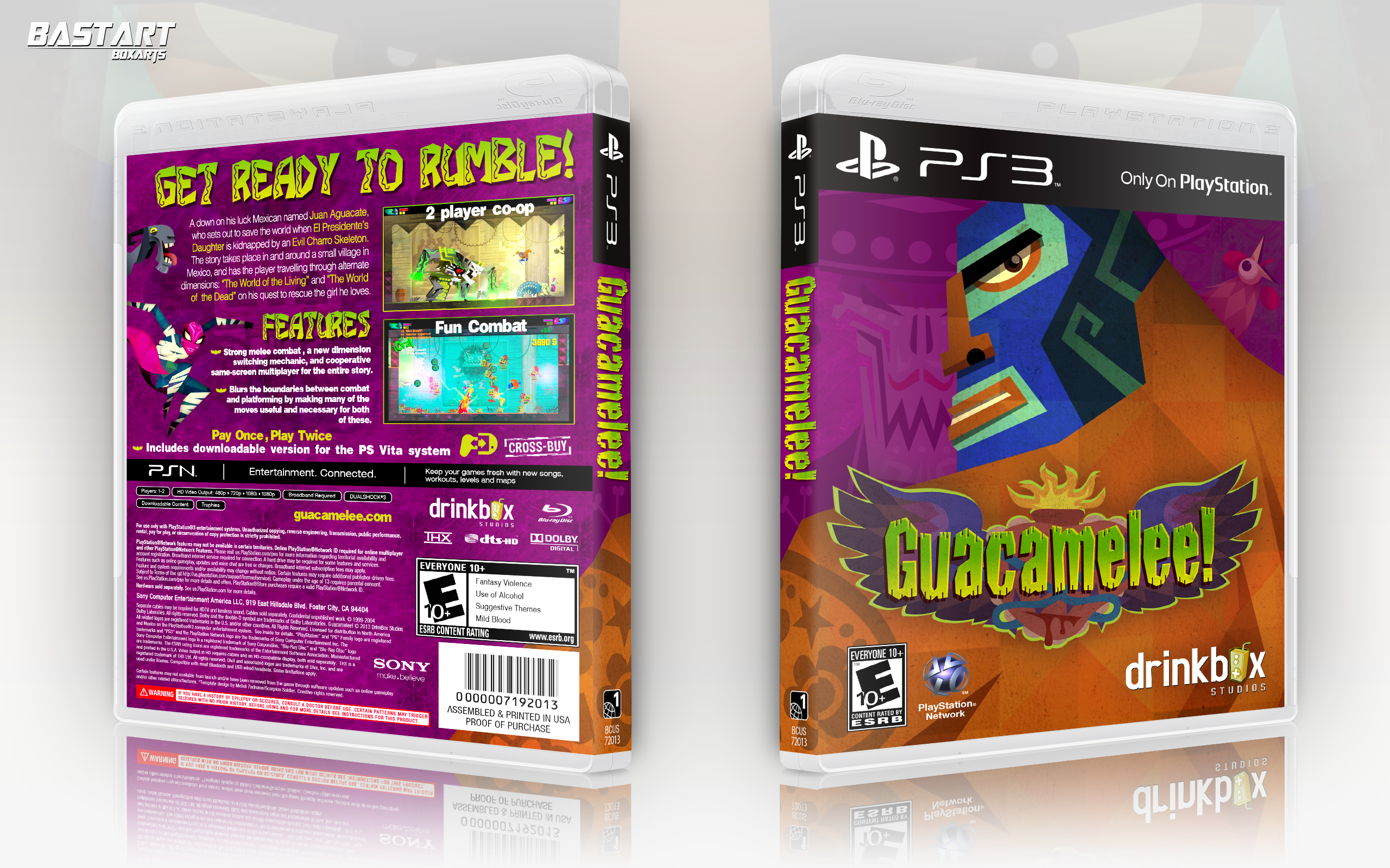 Guacamelee! box cover