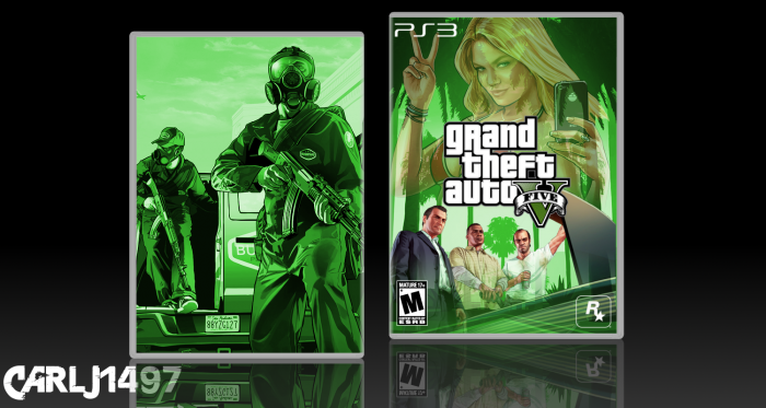 Grand Theft Auto: V box art cover