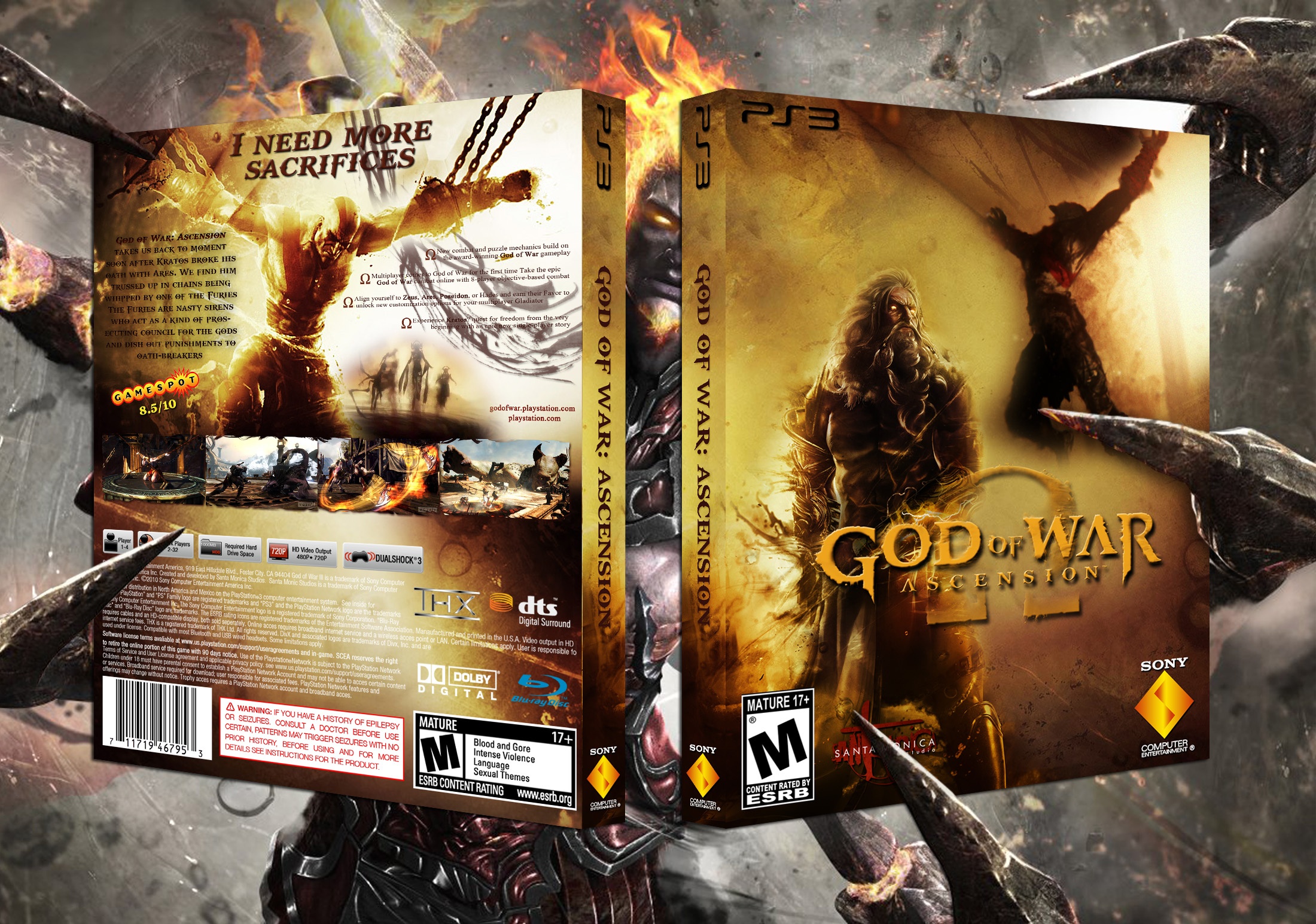 God of War: Ascension box cover